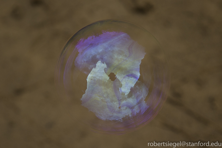the grand canyon in bubble form